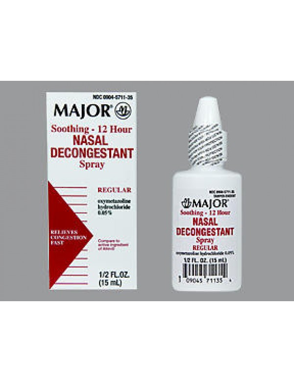 12 HOUR NASAL DECONGESTANT 0.05 SPRAY (AFRIN) 15ML OvertheCounter