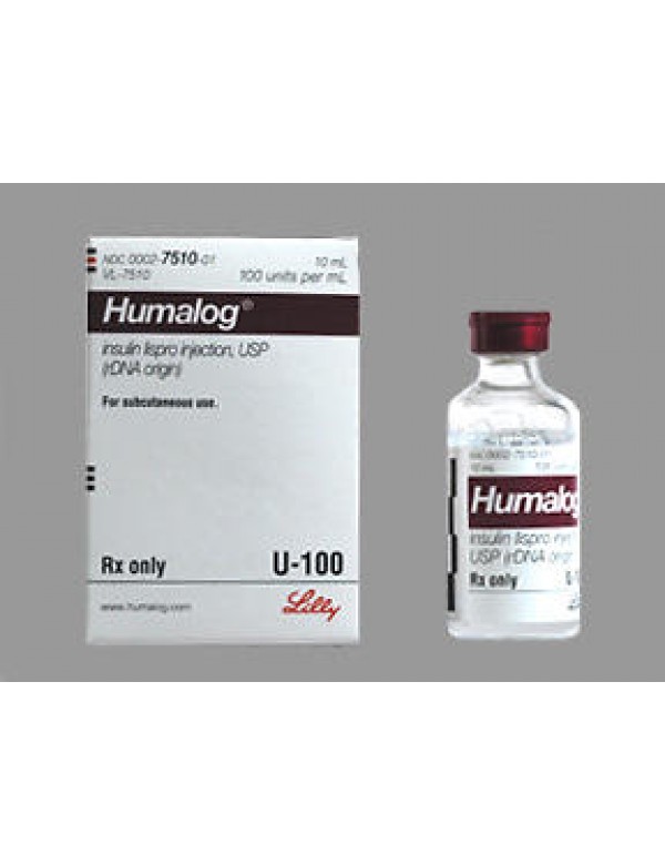 HUMALOG VIAL 100U/ML 10ML Prescription Drugs