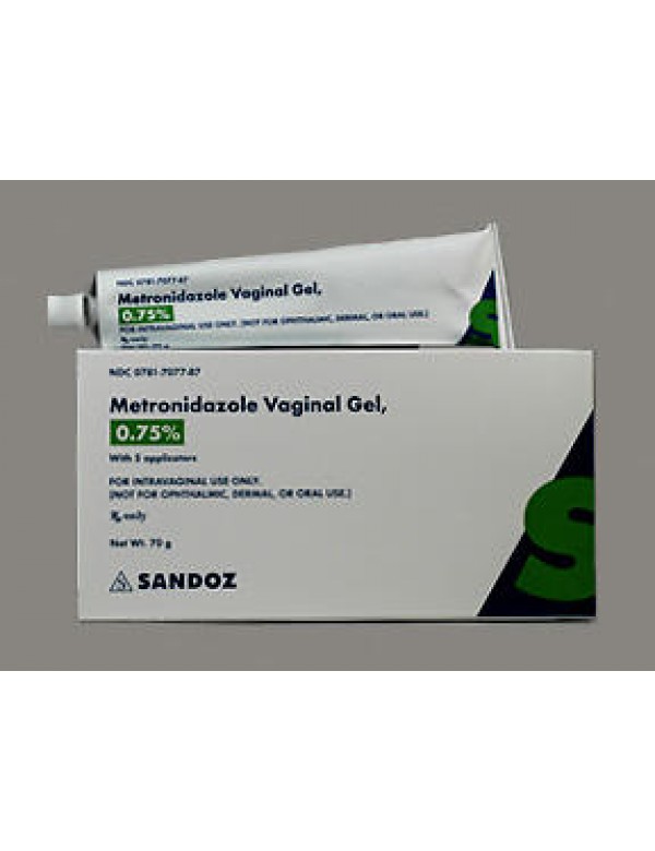 Metronidazole 0 75 vag gel 70gm